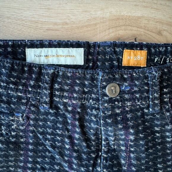 Pilcro Anthropologie Serif Fit Houndstooth Pants - Picture 8 of 8
